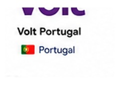 Volt Portugal logo